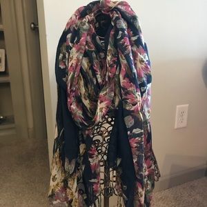Floral scarf